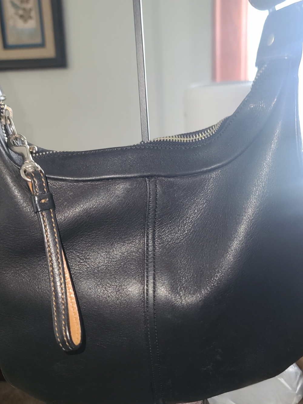 Coach Black Legacy Hobo Leather Bag